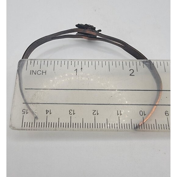 Vintage Genuine‎ Copper Bracelet with Maple Leaf - Picture 5 of 5